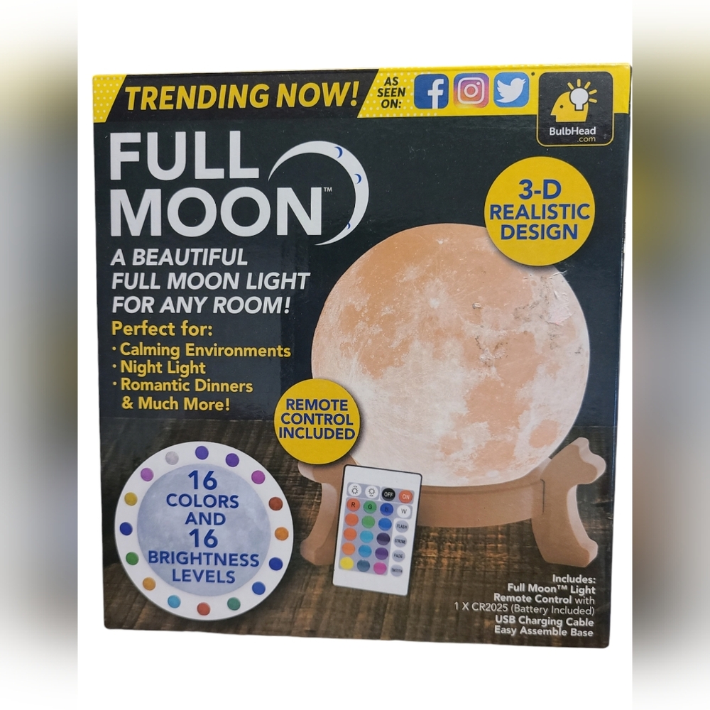 Full Moon multi colored